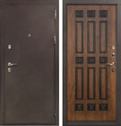 Входная дверь Лекс 5А Цезарь Винорит Голден патина черная (панель №33)