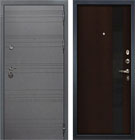 Входная дверь Лекс Сенатор 3К Софт графит Новита Венге (панель №53)